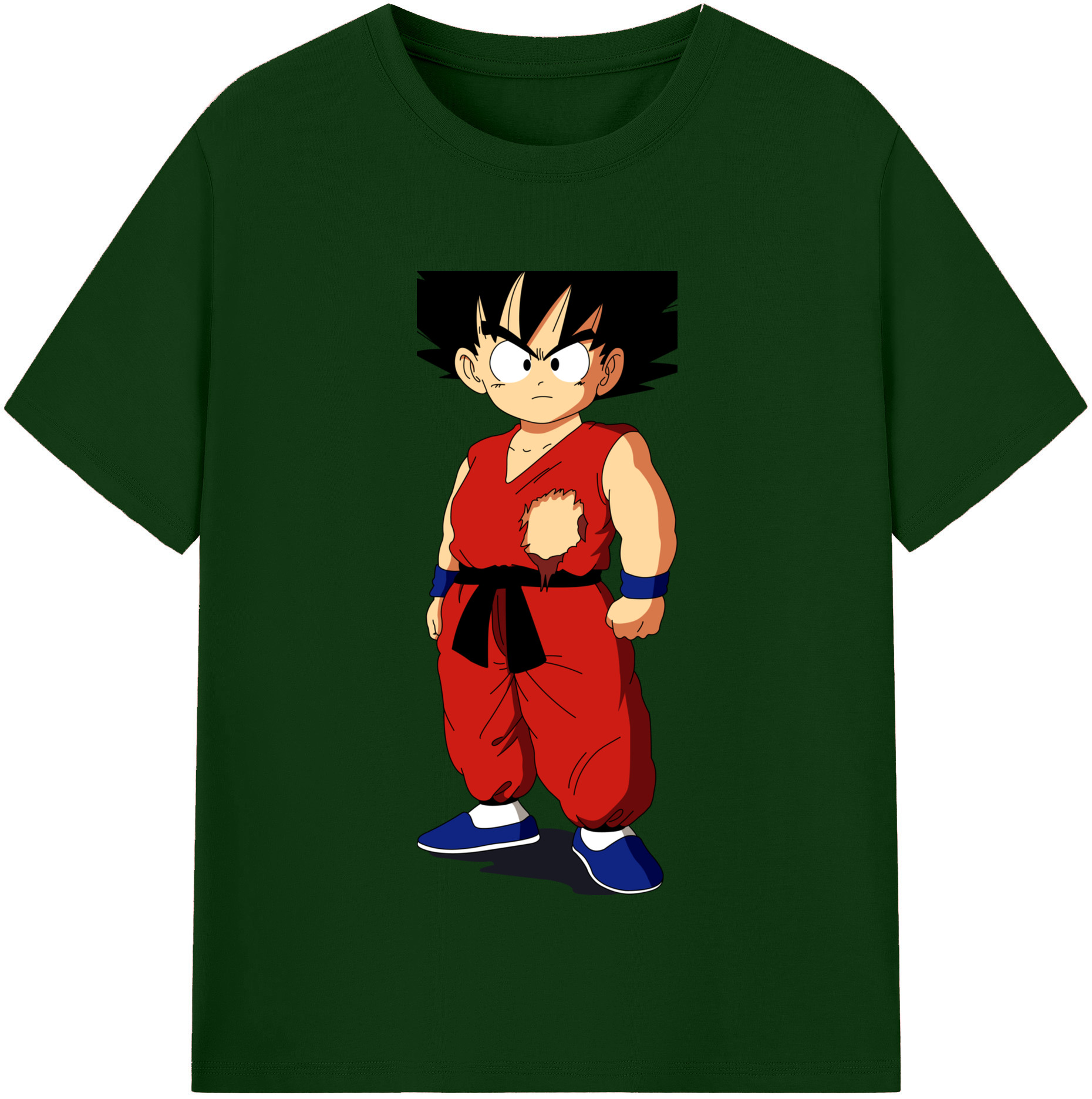 （画像用） ドラゴンボール 孫悟空（そん ごくう）Son Goku カカロット DRAGON BALL Kakarotto 綿100％半袖Tシャツ（フロントプリント）